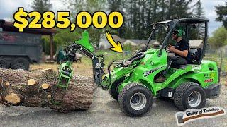 Using $285000 Of Machines On A $2500 Tree Job