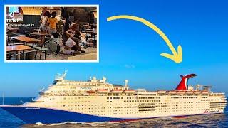 Fight on Carnival Cruise Sends Chairs Flying Hurricane Diversion