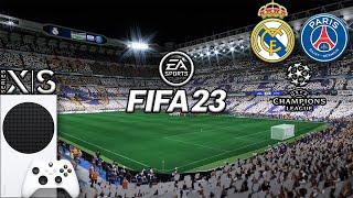 FIFA 23  Xbox Series S Gameplay  Real Madrid v PSG  UEFA Champions League