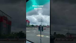 Manchester double decker bus ride at Trafford Park  Man United #manunited #busride #manchester #uk