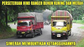 Sama-Sama Hino Ranger Ranger Merah Gak Sabar Akhirnya Nyalip Ranger Kuning Saat Nanjak