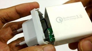 Qualcomm Quick Charge 3.0 Charger -Disassembly China made