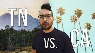 Tennessee vs. California. My honest thoughts a year after leaving LA.