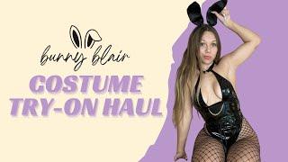 Bunny Blair  Costume Try-On Haul  Cheeky See-Through 4K