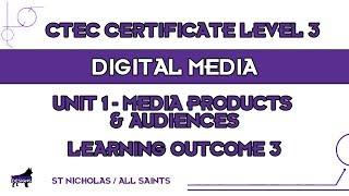 OCR Digital Media Level 3 Unit 1 - Learning Outcome 3