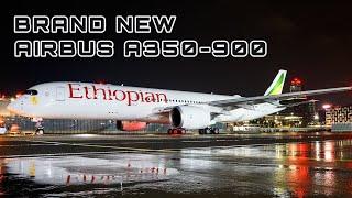 Ethiopian Airlines Airbus A350  Addis-Ababa to Paris  FULL FLIGHT REPORT