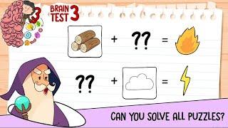 Brain Test 3 Tricky Quests Gameplay Walkthrough All Levels 1-40 - Funny Puzzle Game