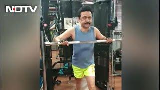 Watch MK Stalin Hits The Gym In Latest Video Sets Fitness Goals