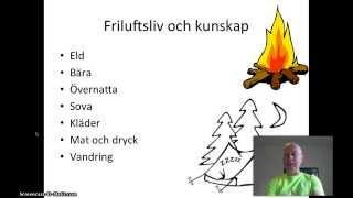 Föreläsning   Friluftsliv