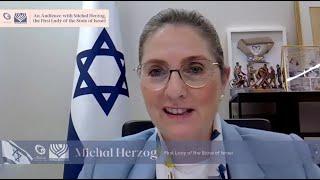 An Audience with Michal Herzog the First Lady of the State of Israel.