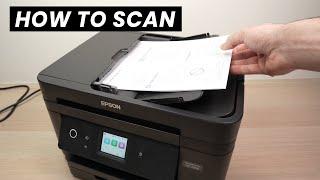How to Use the Scanner Of Epson WorkForce WF-2960 & WF-2860 Printer