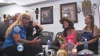Girl meets Dog Bounty hunter grants wish to ailing 12-year-old