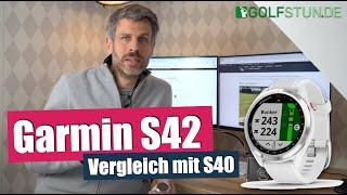 Vergleich Garmin S42 und S40