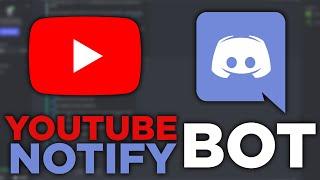 How to Get Discord Bot Notifications When A Youtube Video is Uploaded Working 2022 Youtube Bot