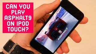 PLAYING ASPHALT 9 ON IPOD TOUCH 2021  TEST AND GET GOING