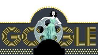 Hedy Lamarrs 101st Birthday Google Doodle
