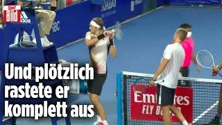 Tennis-Skandal Alexander Zverev geht auf Schiedsrichter los