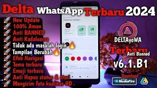 Versi terbaru Delta Yowhatsapp v6.1.B1 Fix permasalahan login 