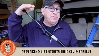 Replacing Lift Struts Quickly & Easily