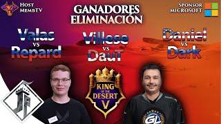 King of the Desert 5 - Villese vs DauT - Valas vs Repard Ganadores y Eliminación - @MembTV_