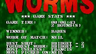 SNES Longplay 583 Worms