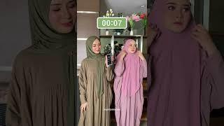 Challenge hijab 10 detik  Ameera Bergo  Alyahijabbynaja