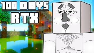 100 Days - RTX Minecraft