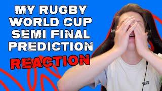 Reacting To My Rugby World Cup Semi Final Predictions