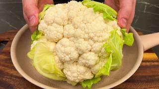 I cook cauliflower this way every three days Delicious dinner in 15 minutes