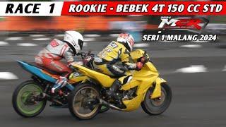 RACE 1 ROOKIE - Bebek 4T 150 cc STD️MCR Seri 1 Malang JawaTimur 2024