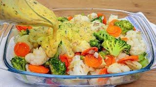 I make this casserole every weekend Delicious recipe for broccoli with cauliflower Nutritious
