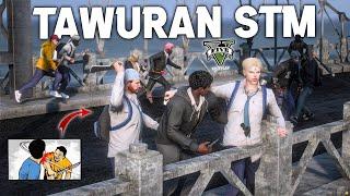 BAHAYA TAWURAN TRAGEDI 15 MEI JEMBATAN BERDARAH BERUJUNG KEMATIAN - GTA 5 ROLEPLAY