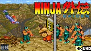 Ninja Gaiden ARCADE Gameplay Walkthrough FULL GAME