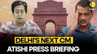 Kejriwal resignation Atishi to become Delhis new CM  Aam Aadmi Party  Press Briefing LIVE