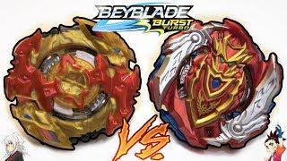 Turbo Spryzen S4 vs Turbo Achilles A4   Beyblade Burst Turbo