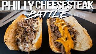 The Best Philly Cheesesteak Recipe - Cheese Whiz vs. Provolone?  SAM THE COOKING GUY 4K