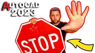 10 Mistakes BEGINNERS make in AutoCAD 2023
