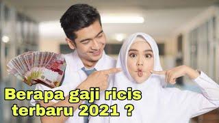 gaji YouTube ricis official akhir tahun 2021 #riaricis