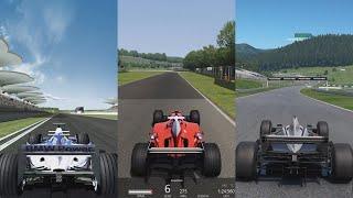 Licensed Formula 1 Cars in 18 different non-F1 racing games GT Forza iRacing and many more