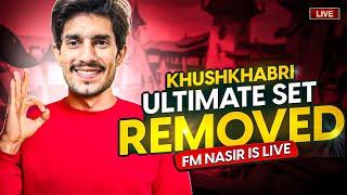 FINALLY PUBG MOBILE REMOVED ULTIMATE SUIT -  FM NASIR YT