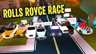 MASSIVE NEW ROLLS ROYCE RACE in Jailbreak