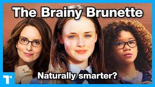 The Brainy Brunette - People thinks shes smarter. Is she?