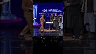 ATN Award for contribution the successful broadcast of the ICC WC 2024 to Afghan Telecom - #Shorts