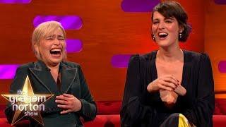 Emilia Clarke LOSES IT At Phoebe Waller-Bridge’s Ridiculous Story  Graham Nortons Good Story Guide