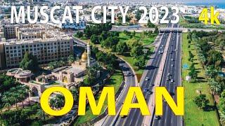 Muscat City  Oman 4K By Drone 2023