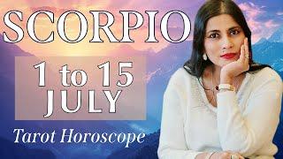 SCORPIO Tarot reading from 1st to 15th July 2024
