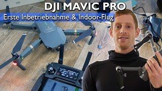 DJI Mavic Pro im Test Erste Inbetriebnahme & Erster Indoor-Flug deutsch #2