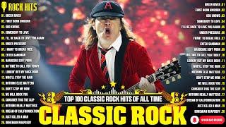 ACDC Bon Jovi Metallica Guns N Roses U2 Queen Aerosmith  Classic Rock 70s 80s 90s Full Album