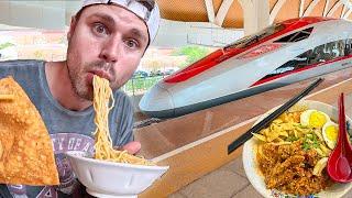 Taking Indonesias High Speed Train 350kmhr to FOOD HEAVEN