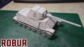 Building  T-25 Skoda Czech Medium Tank #tank #worldoftanks #paperart #papercraft